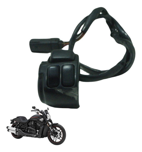 Chave Punho Luz Esq C/ Detalhes Harley Night Rod 12-16 Orig