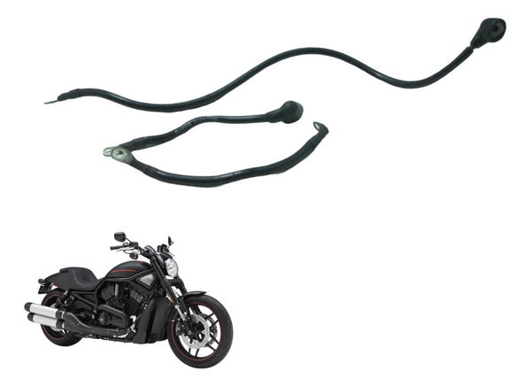 Cabos Bateria Harley Night Rod 12-16 Original