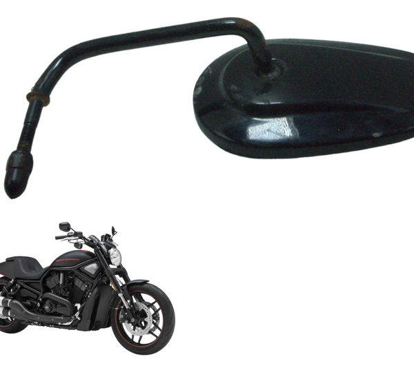 Retrovisor Espelho Esq C/ Avaria Harley Night Rod 12-16 Orig