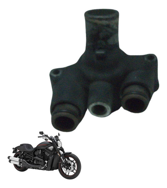 Carcaça Válvula Termostática Harley Night Rod 12-16 Orig