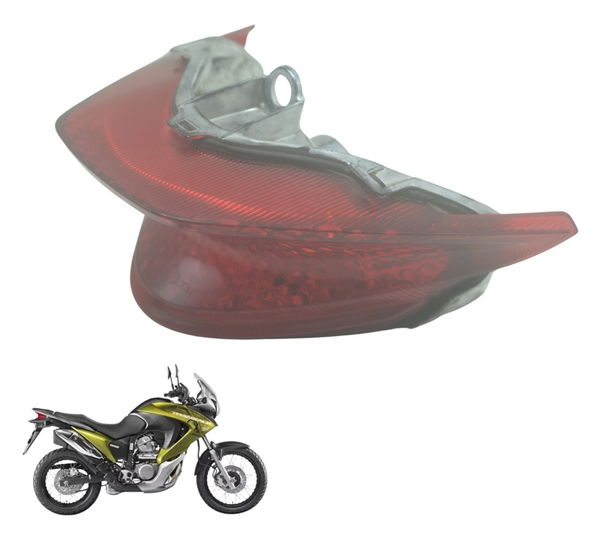 Carcaça Lanterna Traseira Honda Xl 700v Transalp 11-14 Orig Direito Vermelho