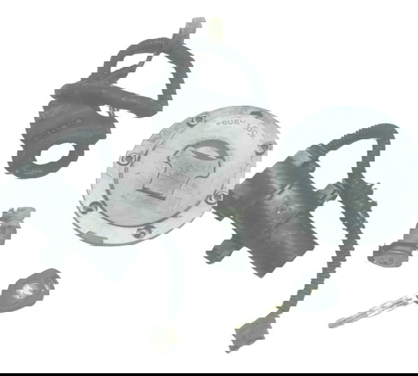 Kit Chave S/ Modulo Honda Xl 700v Transalp 11-14 Original Cinza