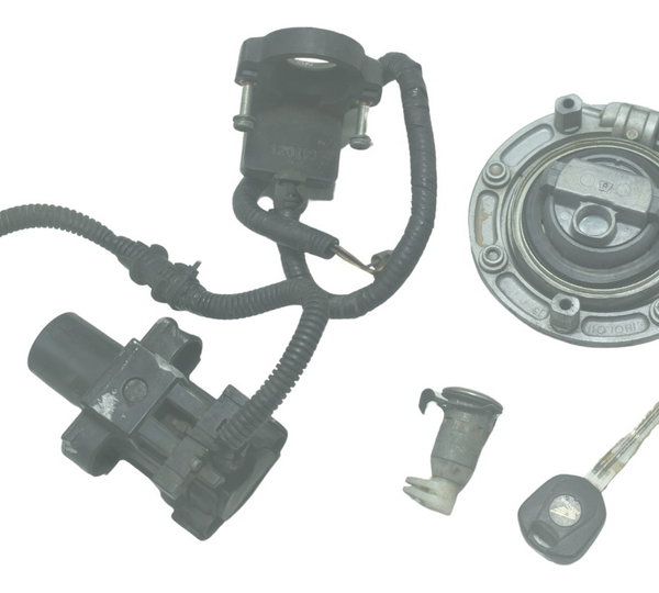 Kit Chave S/ Modulo Honda Xl 700v Transalp 11-14 Original Cinza