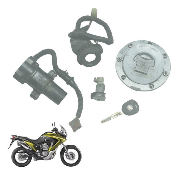Kit Chave S/ Modulo Honda Xl 700v Transalp 11-14 Original