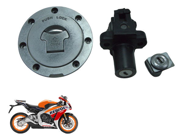Kit Chave S/ Chave C/ Avaria Honda Cbr 1000rr 12-15 Original