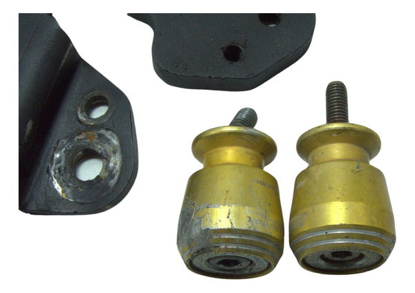 Protetor Slider C/ Detalhes Honda Cbr 1000rr 12-15 Original