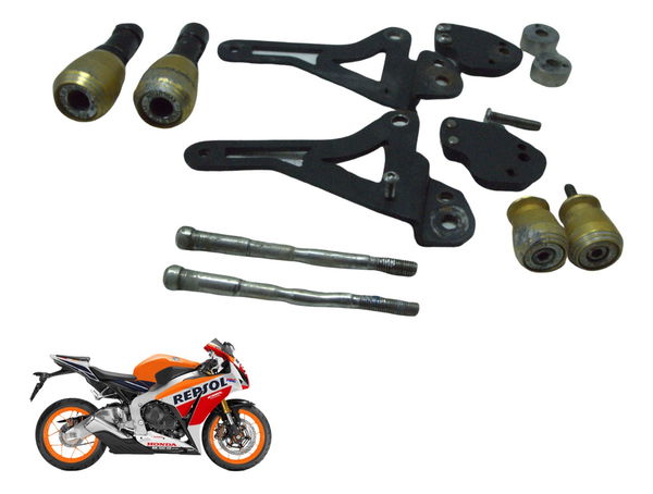 Protetor Slider C/ Detalhes Honda Cbr 1000rr 12-15 Original