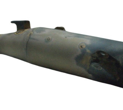 Ponteira Escape Honda Nxr 160 Bros 15-23 Original Preto