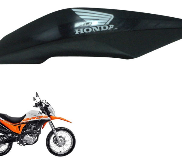 Carenagem Lateral Dir C/ Det Honda Nxr 160 Bros 15-23 Orig Preto