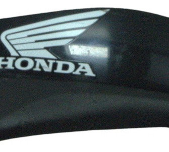 Carenagem Lateral Esq C/ Det Honda Nxr 160 Bros 15-23 Orig Preto