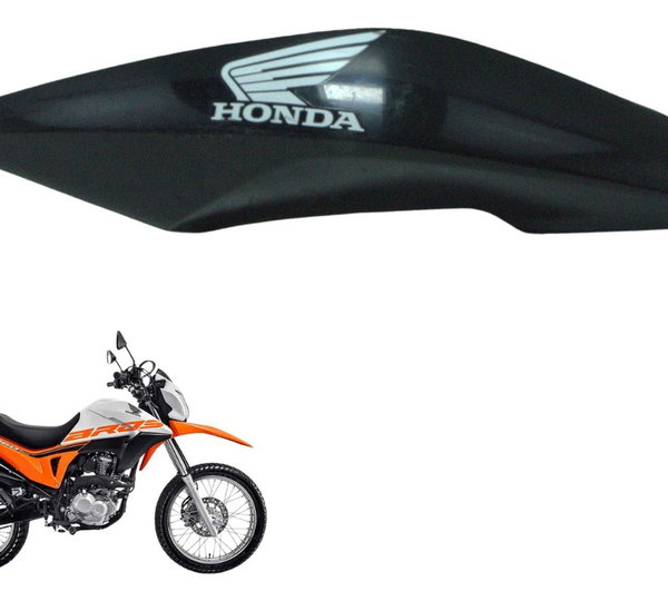 Carenagem Lateral Esq C/ Det Honda Nxr 160 Bros 15-23 Orig Preto