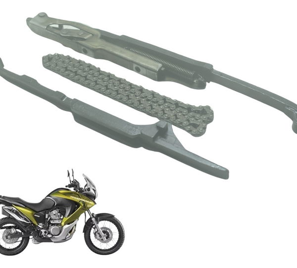 Kit Guia Tensor Corrente Comand Honda Xl 700v Transalp 11-14