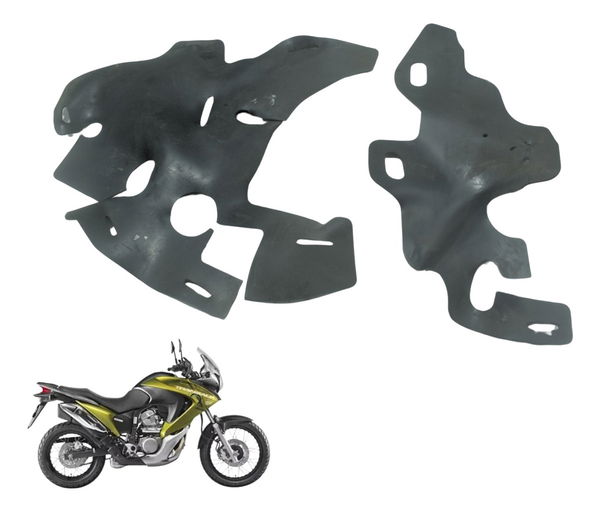 Capa Motor Borracha Honda Xl 700v Transalp 11-14 Original