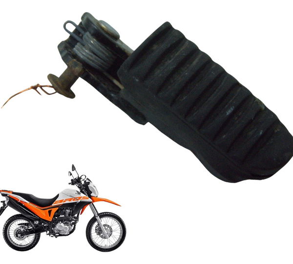 Pedaleira Dianteira Direita Honda Nxr 160 Bros 15-23 Orig