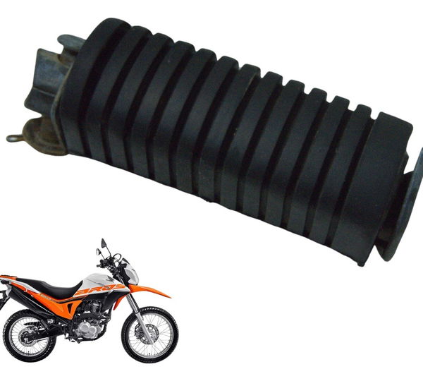 Pedaleira Traseira Direita Honda Nxr 160 Bros 15-23 Original