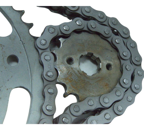 Kit Relação Honda Nxr 160 Bros 15-23 Original Prateado