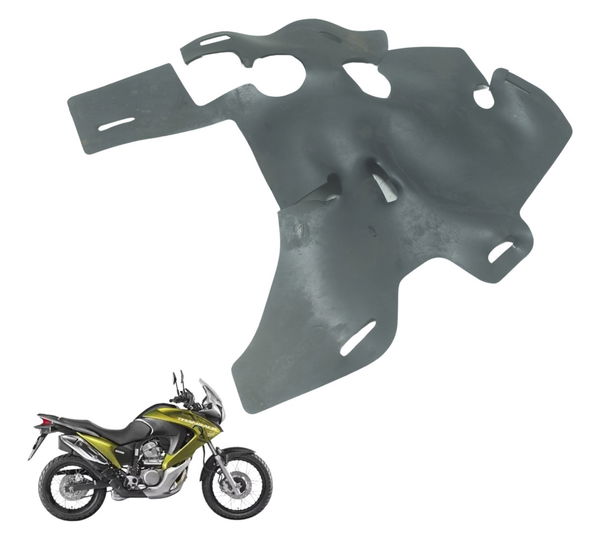 Capa Motor Borracha Honda Xl 700v Transalp 11-14 Original