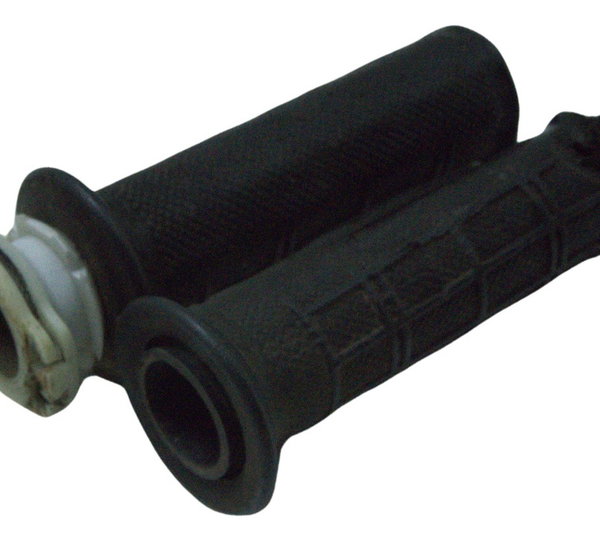 Par Manoplas C/ Detalhes Honda Nxr 160 Bros 15-23 Original Preto