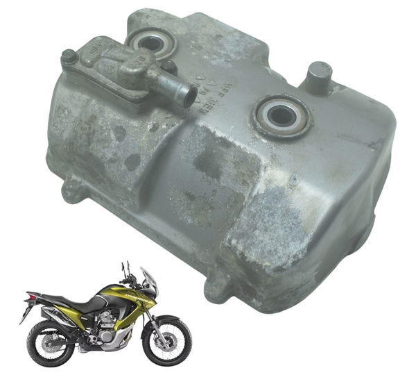 Tampa Cabeçote Dianteiro C/ Det Honda Xl 700v Transalp 11-14 Cinza