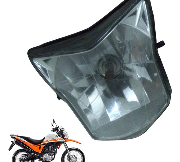 Farol C/ Detalhes Honda Nxr 160 Bros 15-23 Original Esquerdo