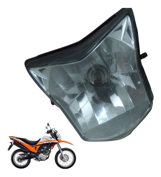 Farol C/ Detalhes Honda Nxr 160 Bros 15-23 Original