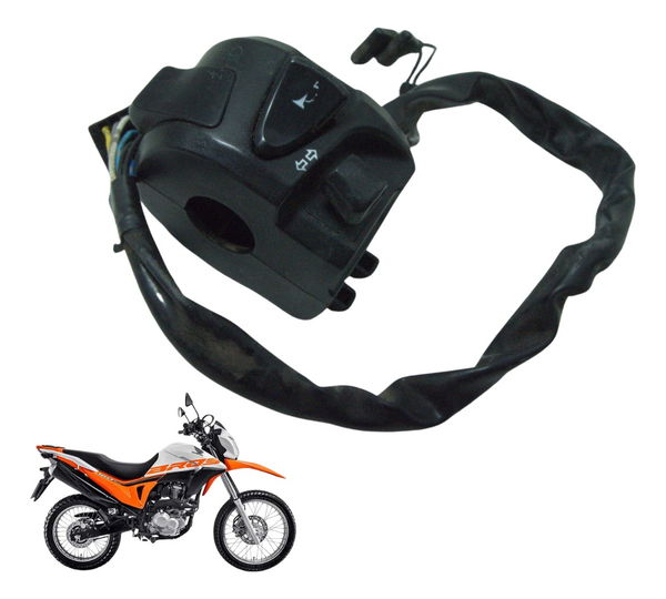 Chave Punho Luz Honda Nxr 160 Bros 15-23 Original