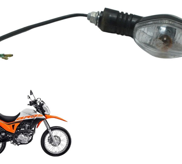 Pisca Dianteiro Esq C/ Detalhe Honda Nxr 160 Bros 15-23 Orig