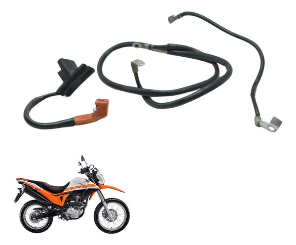 Cabo Bateria +/- Honda Nxr 160 Bros 15-23 Original
