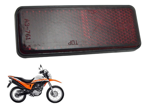 Refletor Olho Gato Honda Nxr 160 Bros 15-23 Original