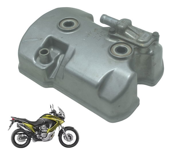 Tampa Cabeçote Traseiro C/ Det Honda Xl 700v Transalp 11-14 Cinza