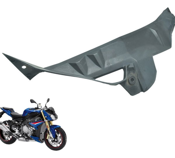 Acabamento Radiador Esquerdo Bmw S 1000r 18-20 Original Preto