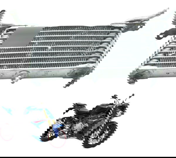 Radiador Óleo C/ Avaria Bmw S 1000r 18-20 Original