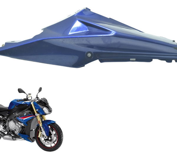 Carenagem Rabeta Esquerda C/ Avaria Bmw S 1000r 18-20 Orig Azul