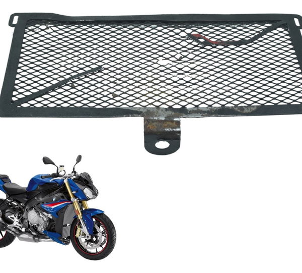 Grade Radiador Óleo Bmw S 1000r 18-20 Original Preto