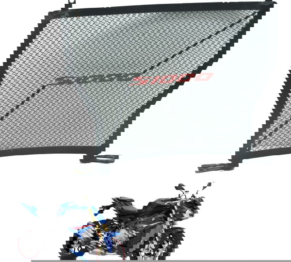 Grade Radiador Água Bmw S 1000r 18-20 Original Preto