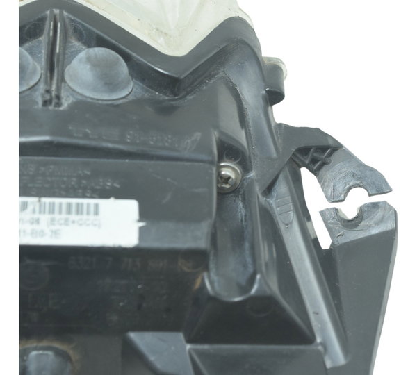 Lanterna Traseira C/ Avaria Bmw S 1000r 18-20 Original Branco