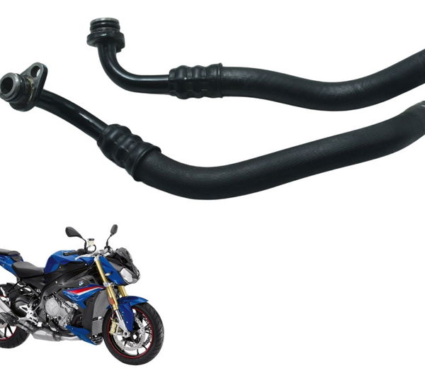 Par Mangueira Radiador Óleo Bmw S 1000r 18-20 Original