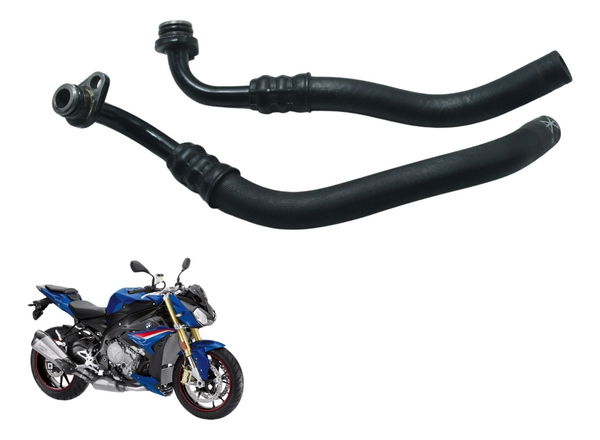 Par Mangueira Radiador Óleo Bmw S 1000r 18-20 Original
