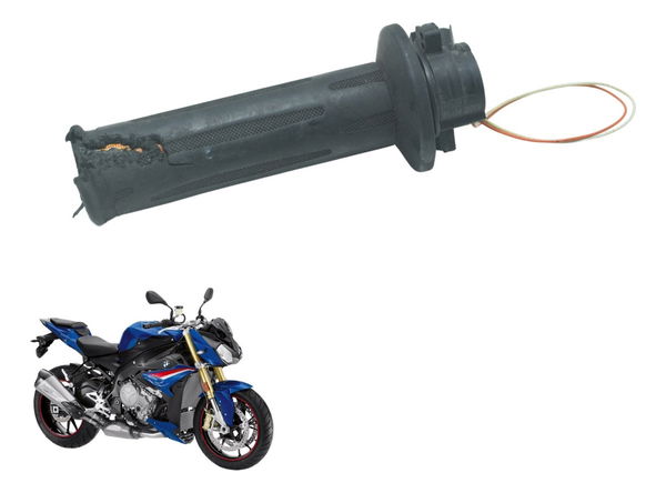 Manopla Direita C/ Avaria Bmw S 1000r 18-20 Original