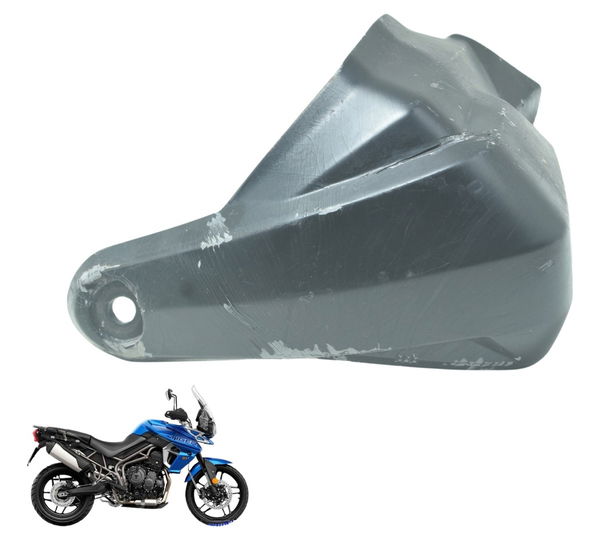 Protetor Punho Dir C/ Avaria Triumph Tiger 800 Xrx 2016 Orig Preto