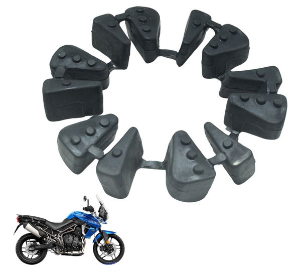 Jogo Coxim Cubo Coroa Triumph Tiger 800 Xrx 2016 Original