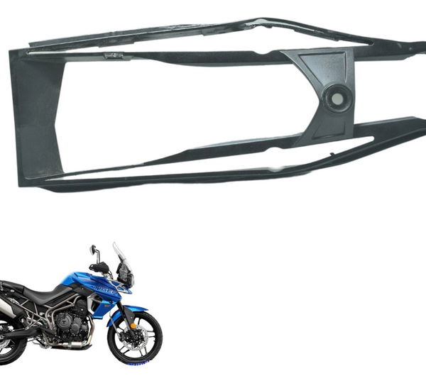 Saboneteira C/ Detalhes Triumph Tiger 800 Xrx 2016 Original Preto