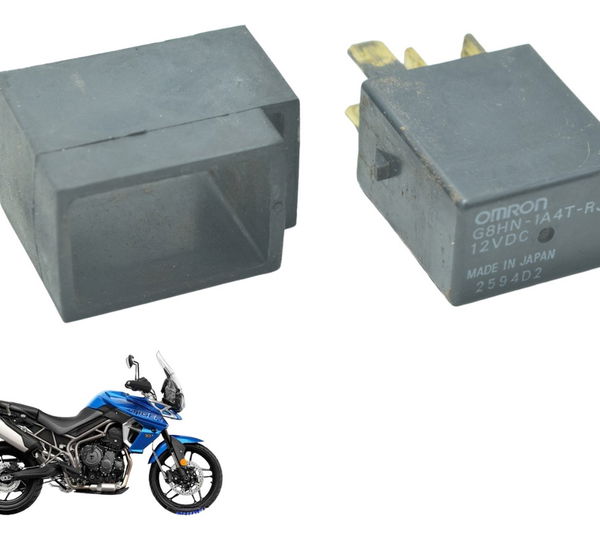 Rele Auxiliar 4 Pinos Triumph Tiger 800 Xrx 2016 Original 220v