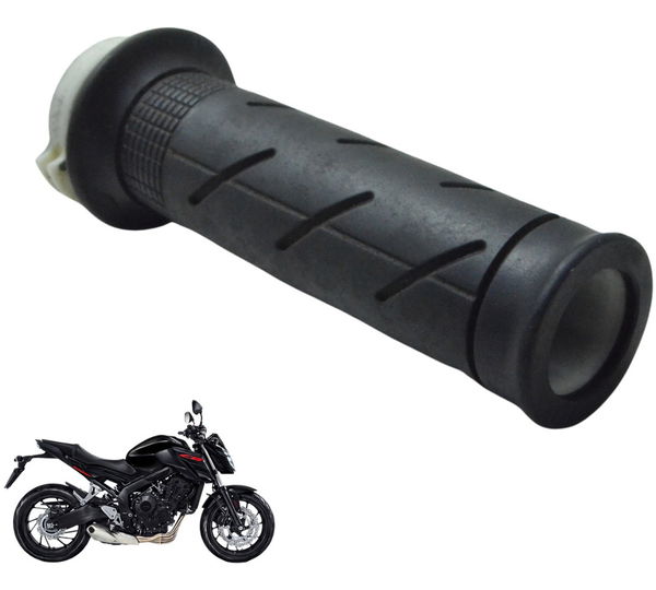 Manopla Direita Acelerador Honda Cb 650f 18-21 Original Preto