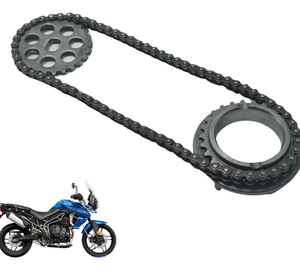 Engrenagem Corrente Bomba Triumph Tiger 800 Xrx 2016 Orig