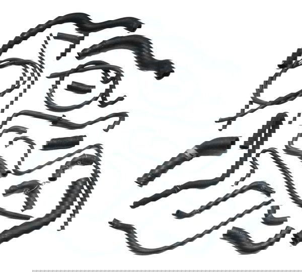 Kit Mangueira Honda Cb 650f 18-21 Original Preto