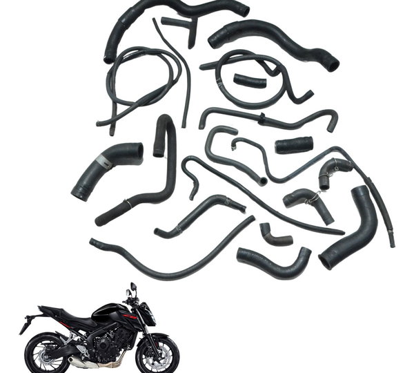Kit Mangueira Honda Cb 650f 18-21 Original Preto
