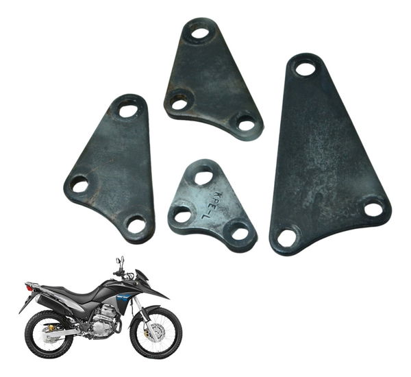 Jogo Suporte Motor Honda Xre 300 09-15 Original