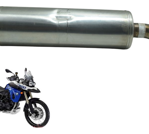 Ponteira Escape C/ Detalhes Bmw F 800 Gs 09-12 Original