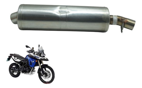 Ponteira Escape C/ Detalhes Bmw F 800 Gs 09-12 Original